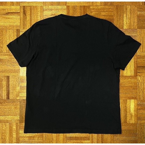 Psycho Bunny Men's T-Shirt‎ Black Pima Cotton Graphic Skull Bunny Size S - Picture 2 of 10